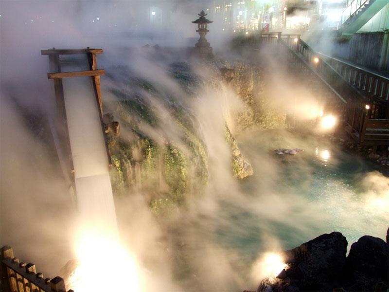 Kusatsu Onsen Ryokufutei Ryokan Esterno foto